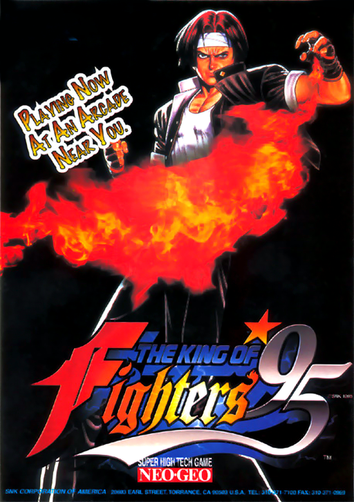 King of Fighters 95 box art for Neo Geo